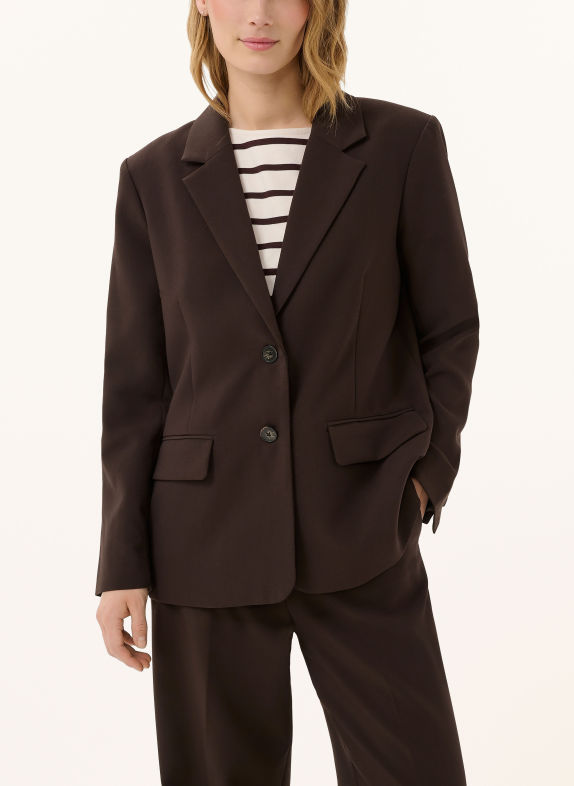 Part Two Blazer NARAPW DARK BROWN