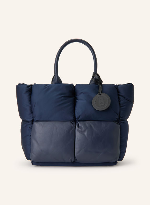 BOGNER Shopper AMELIE DONKERBLAUW / ZILVER