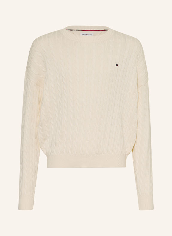 TOMMY HILFIGER Pullover WEISS