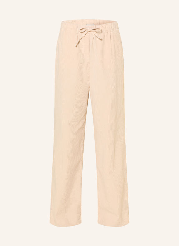 ARMEDANGELS Cordbroek JAIMILAA in joggingstijl LICHTBRUIN