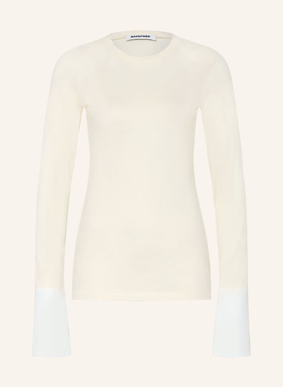 DARKPARK Long sleeve shirt NORA CREAM / WHITE