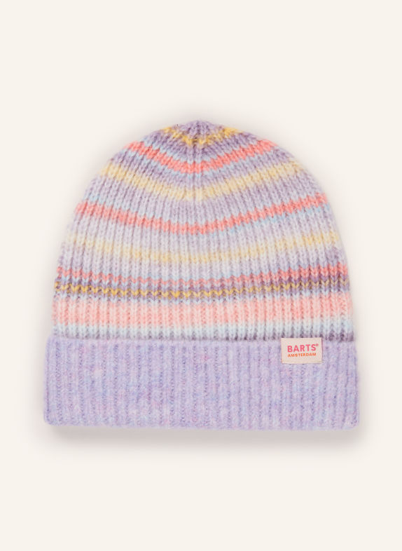Barts LIANAN hat with glitter yarn LIGHT PURPLE / SALMON / LIGHT YELLOW