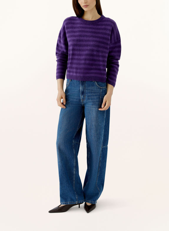 oui pull-over LILAS FONCÉ / LILAS