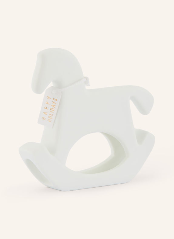 RÄDER Decorative Figurine: SMALL GIFT – ROCKING HORSE WHITE