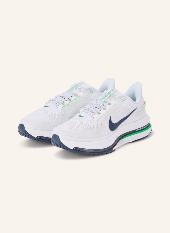 Nike PEGASUS PREMIUM Running Shoes WHITE / NEON GREEN / DARK BLUE