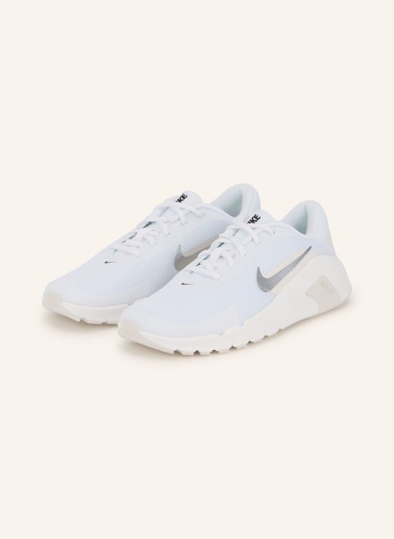 Nike Fitnesssko FLEX TRAIN HVID / SØLV / SORT