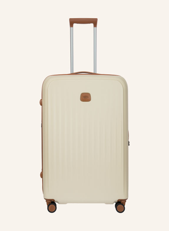 BRIC'S Trolley TAORMINA LARGE CRÈME / ZILVER / BRUIN