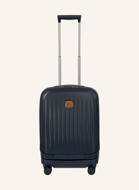 BRIC'S Trolley TAORMINA DONKERBLAUW / ZILVER / BRUIN