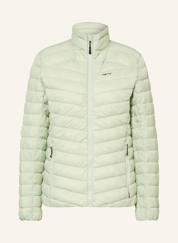 me°ru' WESTON 2.0 quilted jacket MINT / BLACK