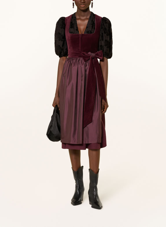 CocoVero Dirndlbluse ZENTA SCHWARZ