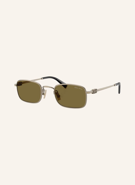MIU MIU Sonnenbrille MU A53S GOLD/ DUNKELBRAUN