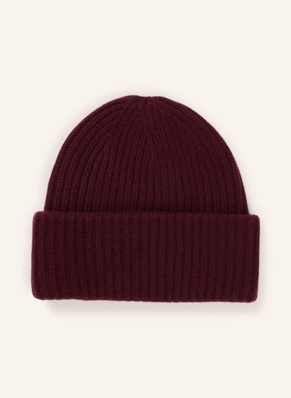 SOFT GOAT Kasjmier muts DONKERROOD