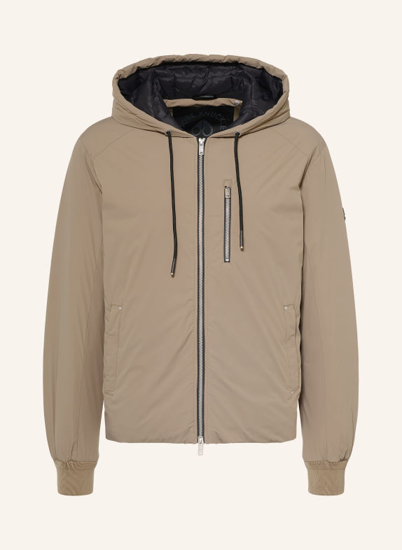 MOOSE KNUCKLES Donsjack NORTHDALE TAUPE / ZWART