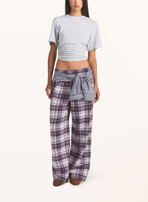 SKIMS Sove bukser FLANNEL af flannel MICA PLAID