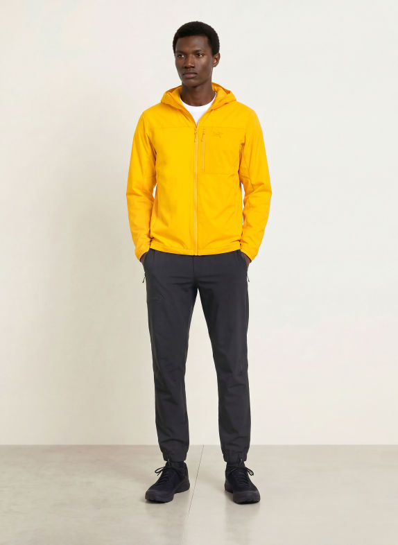 ARC'TERYX Functionele jas SQUAMISH HOODY GEEL