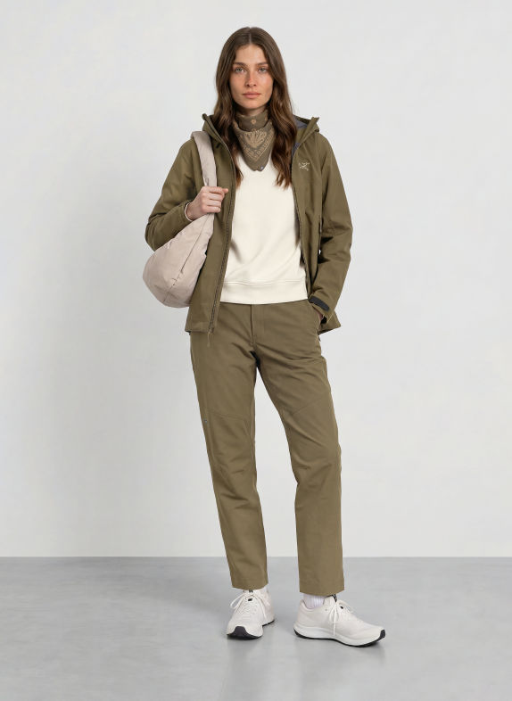 ARC'TERYX Hardshell-Jacke BETA AR KHAKI