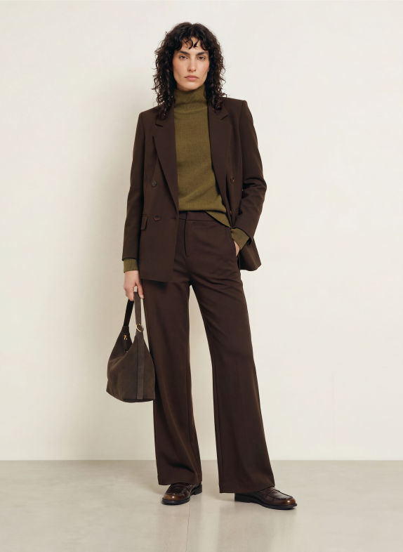 DRYKORN Pantalon Marlene FAE MARRON FONCÉ