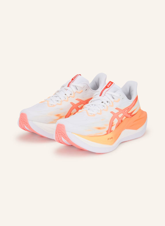 ASICS SUPERBLAST 3 Running Shoes WHITE / NEON ORANGE / LIGHT ORANGE