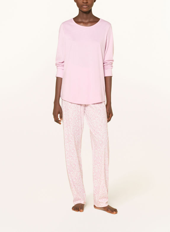 CALIDA Pyjama FLOWER NIGHTS ROSE CLAIR / WIT