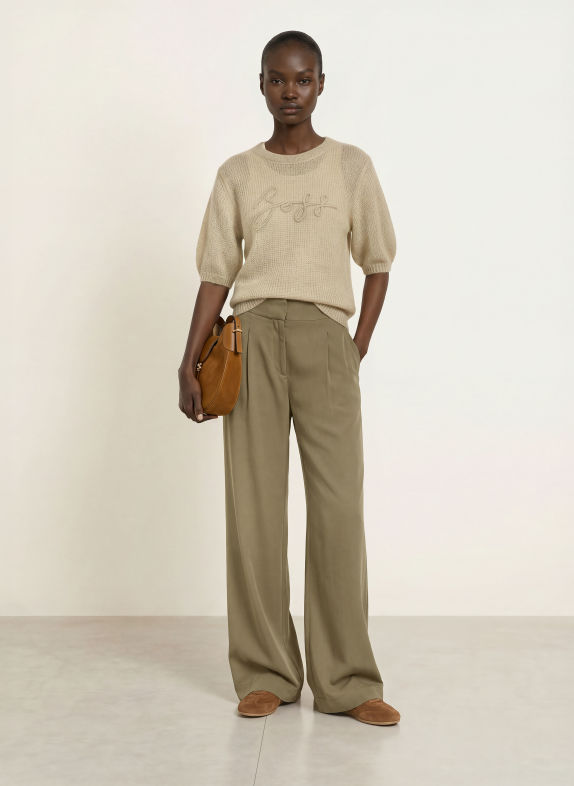 BOSS Marlene-broek TARIMA KAKI
