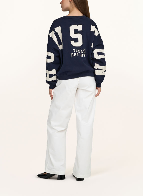 ONLY sweatshirt DARK BLUE / ECRU