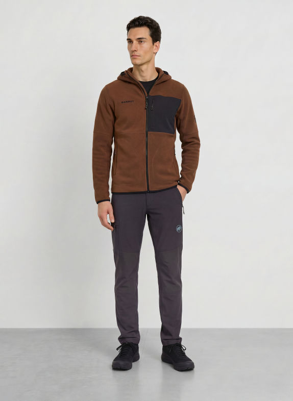 MAMMUT Softshellbroek RUNBOLD GUIDE SO DONKERGRIJS