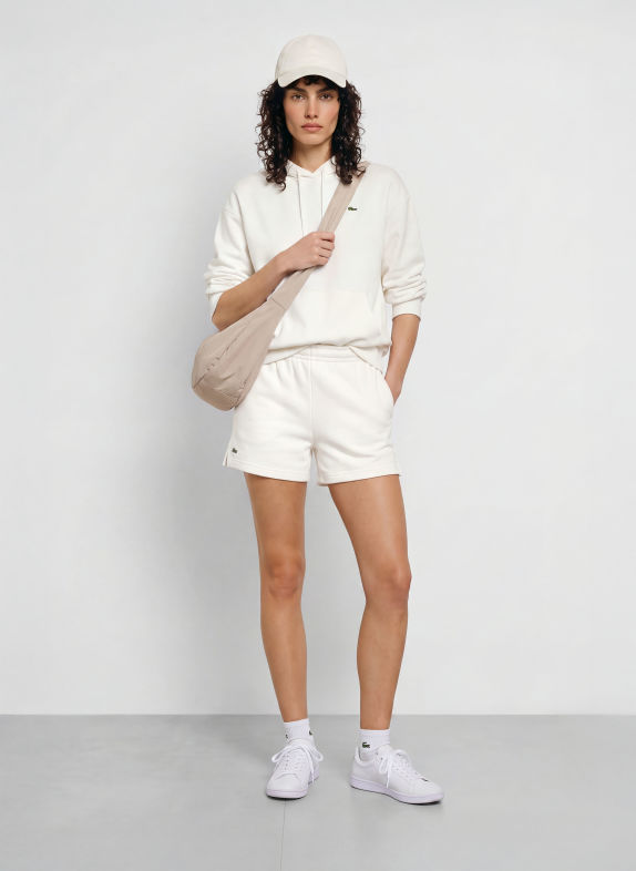 LACOSTE Sweatshorts CREME