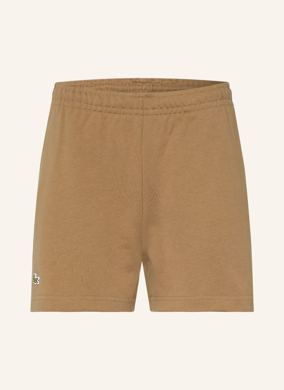 LACOSTE sweat shorts BEIGE