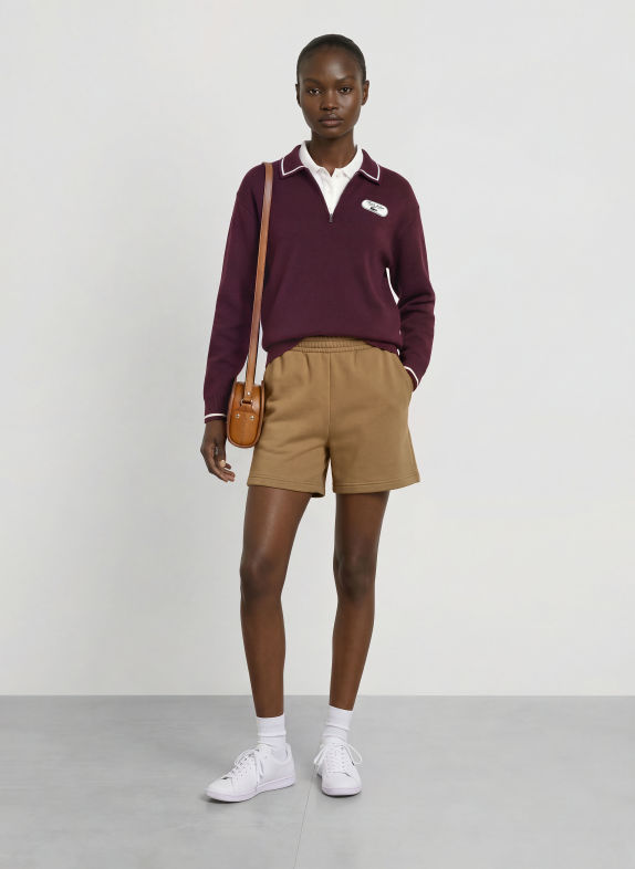 LACOSTE Sweatshorts BEIGE