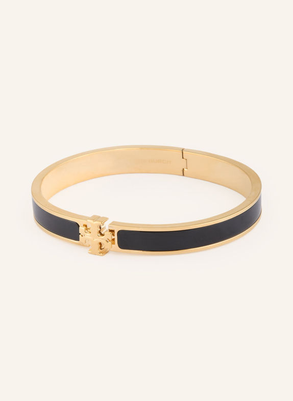 TORY BURCH Armreif KIRA GOLD / SCHWARZ