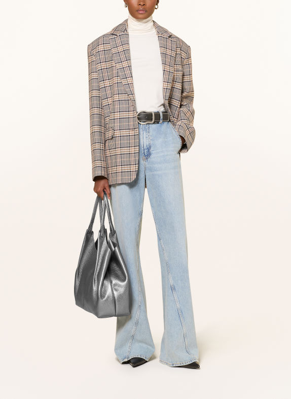 GIANNI CHIARINI Shopper DUA XL met etui PLATINA