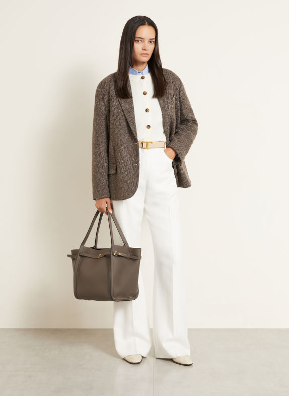 TOD'S Boodschappentas MEDIUM TAUPE