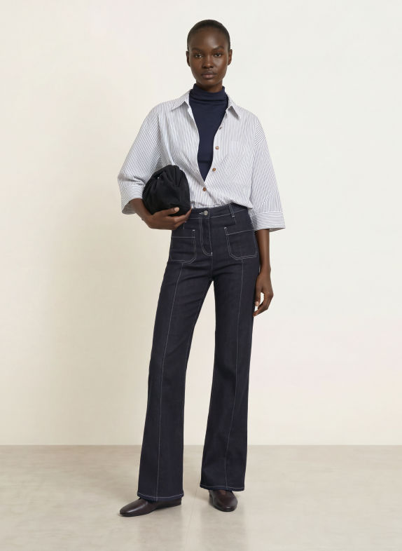 REISS Flared jeans SAKURA 30 INDIGO BLUE