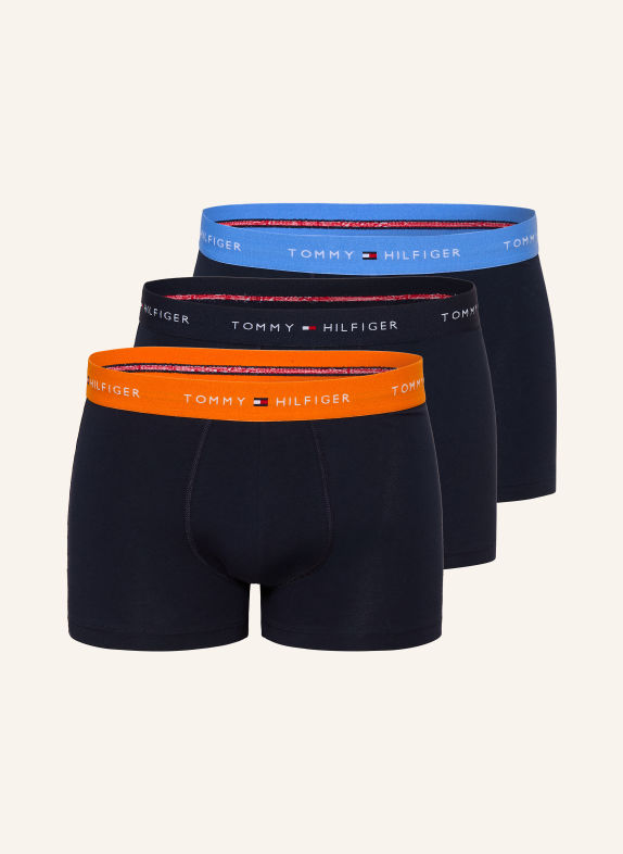 TOMMY HILFIGER 3-pak bokserek CZARNY