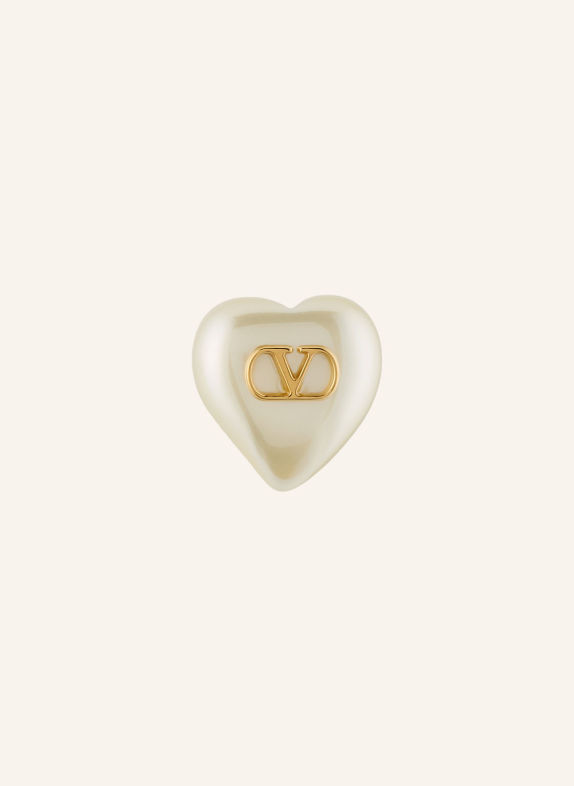 VALENTINO GARAVANI Kolczyki VLOGO SIGNATURE PEARL BIAŁY / ZŁOTY