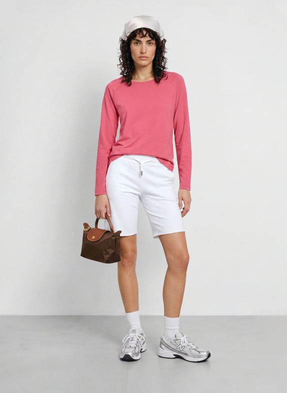 ELBSAND Long sleeve shirt TINNA PINK