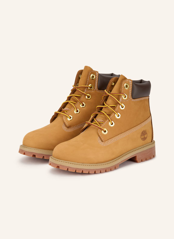 Timberland Schnürboots 6 INCH PREMIUM CAMEL / DUNKELBRAUN