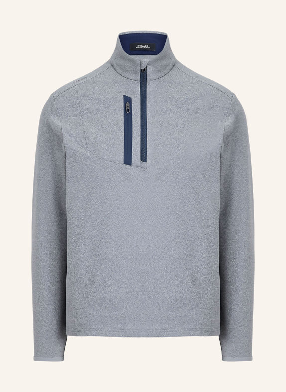RLX RALPH LAUREN koszulka funkcjonalna SZARY