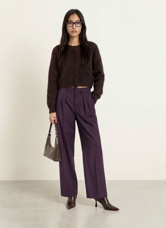 GESTUZ Marlenehose GZSCHANY FUCHSIA