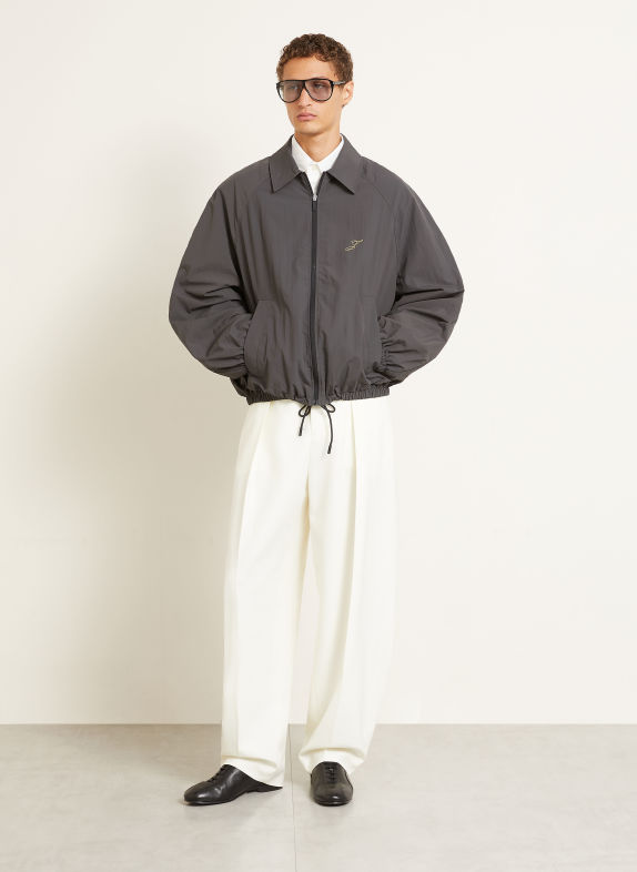 JACQUEMUS LE COUPE-VENT Jacket DARK GRAY