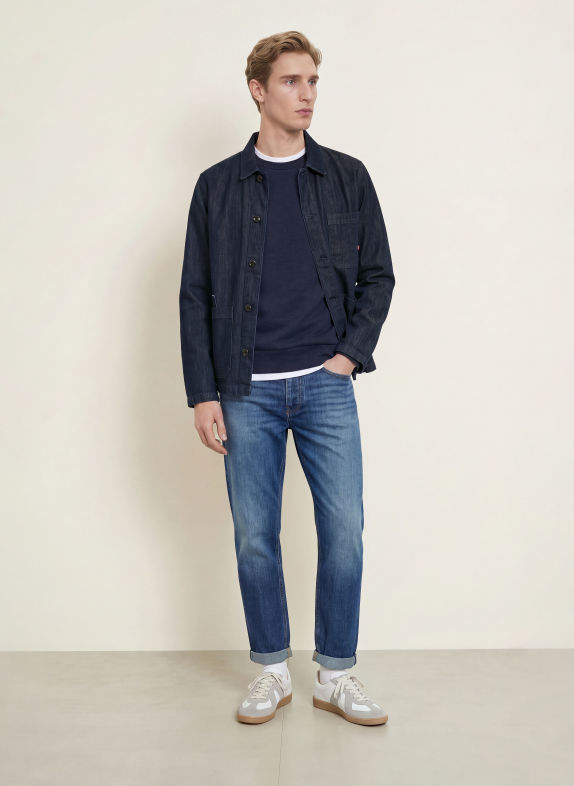 MOS MOSH Gallery Sweat-shirt MMGABEL BLEU FONCÉ