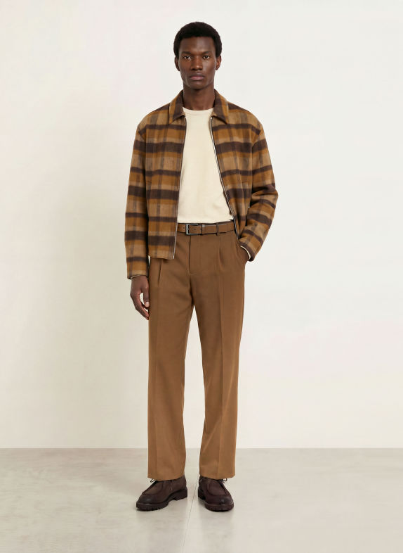 STRELLSON Broek JAROD2 Loose Fit BRUIN