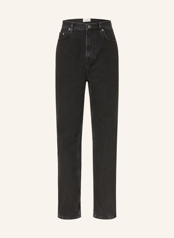 LOULOU DE SAISON Straight jeans JUDE WASHED GREY WASHED GREY