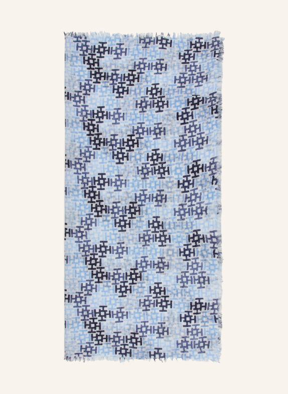 HEMISPHERE Kasjmier sjaal BLAUW
