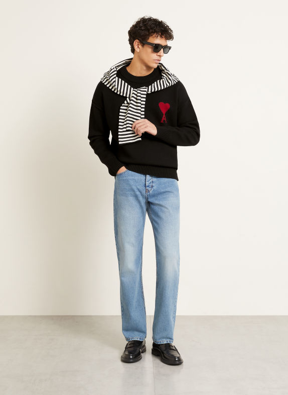 AMI PARIS Pullover SCHWARZ