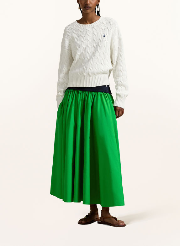 POLO RALPH LAUREN skirt GREEN / DARK BLUE