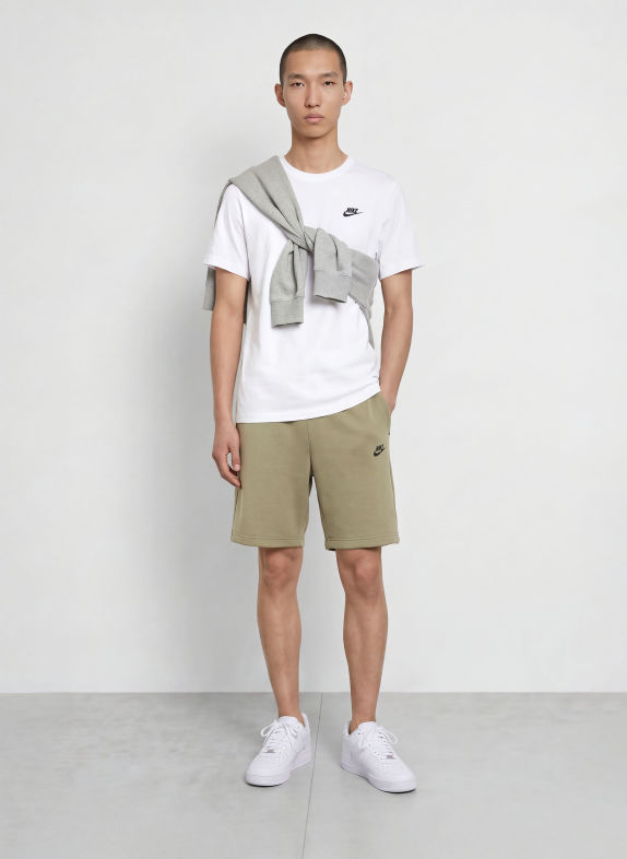 Nike Pantaloni scurți din material de trening TECH KAKI