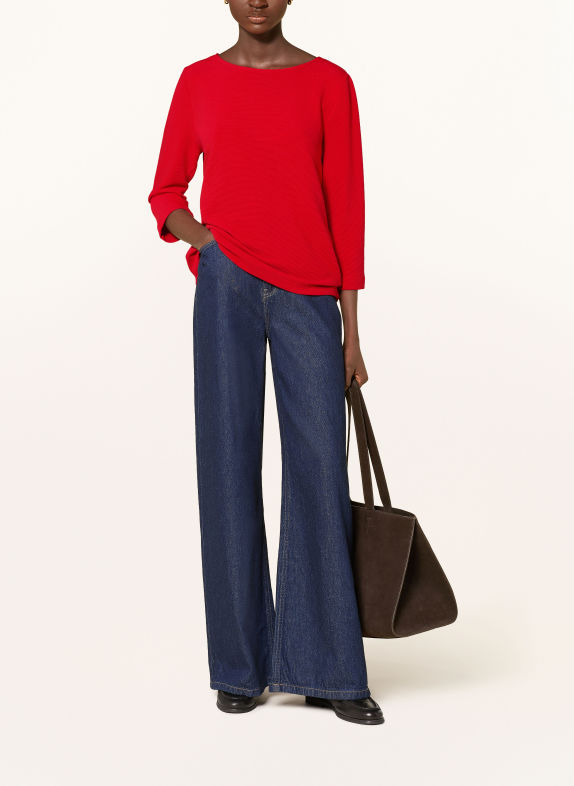 ZAÍDA Shirt with 3/4-length sleeves RED