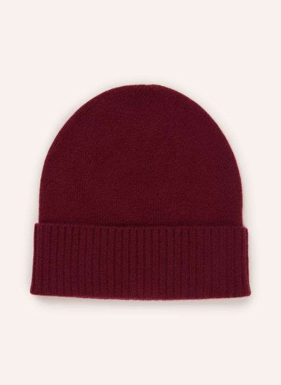 darling harbour Cashmere-Mütze BORDEAUX