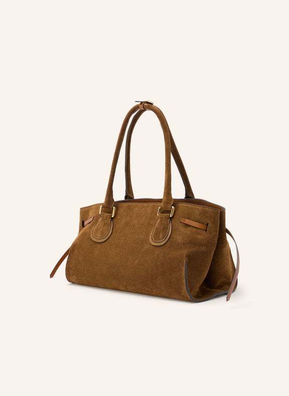 RADICA STUDIO Shopper LA MAMMA MIDI COGNAC